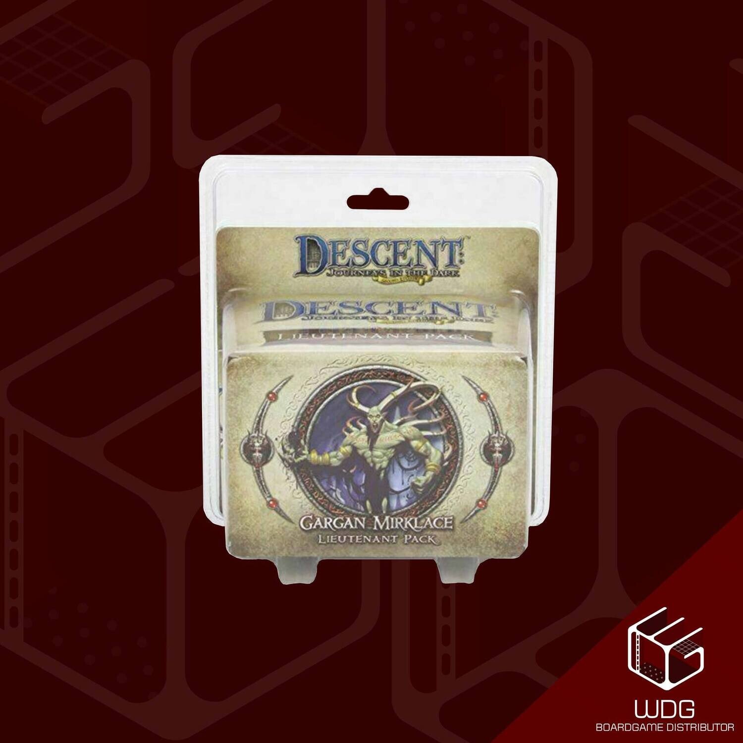 Descent: Journeys in the Dark (2nd Edition) - Gargan Mirklace Lieutenant Pack