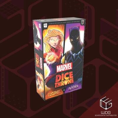 Dice Throne Marvel Hero Box 1 (Captain Marvel, Black Panther)