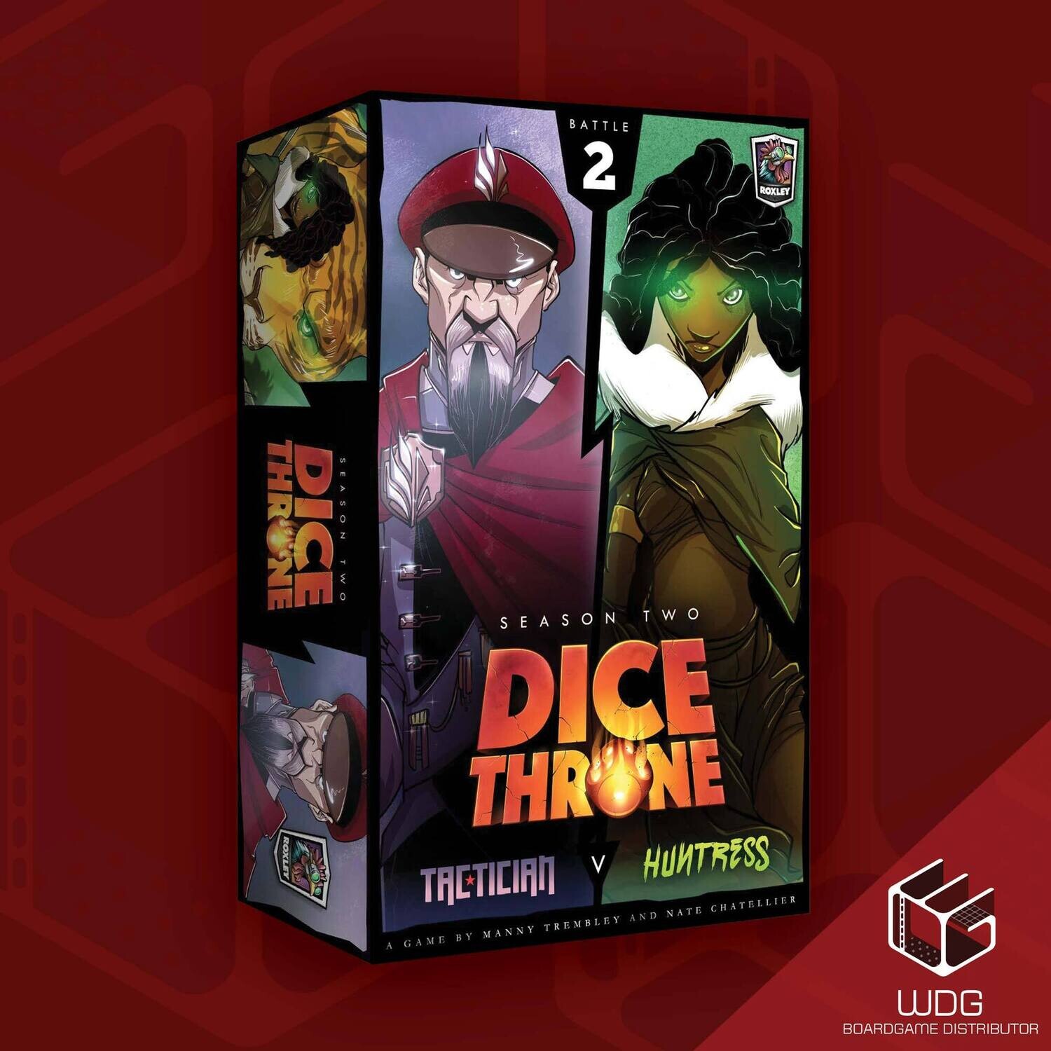 Dice Throne Season 2 Box 2 - Tactician v Huntress