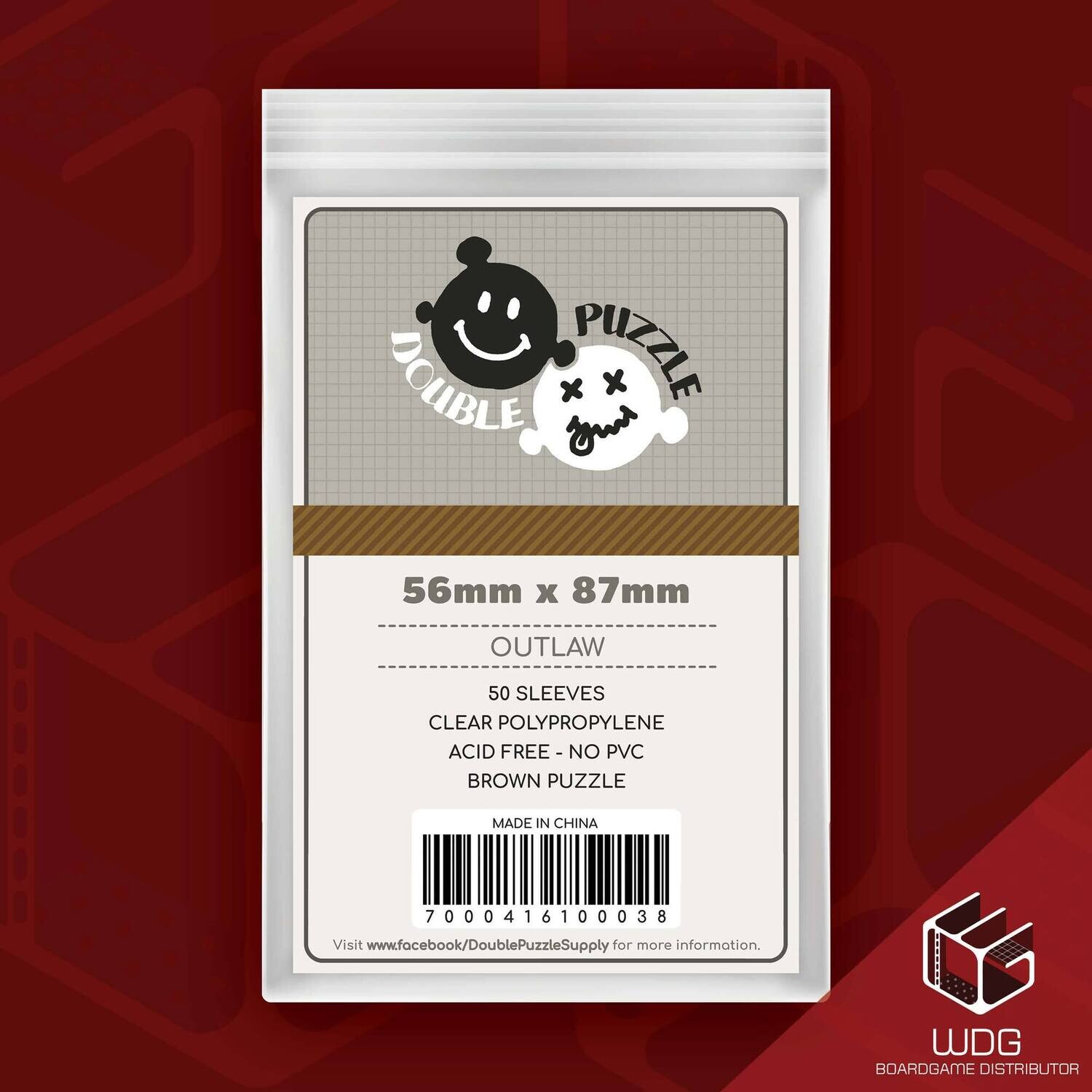 Double Puzzle Sleeve [Brown] ซองพรีเมียม สีน้ำตาล