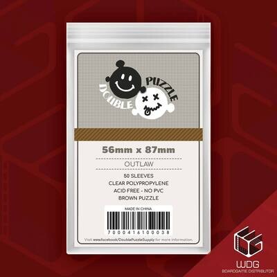Double Puzzle Sleeve [Brown] ซองพรีเมียม สีน้ำตาล