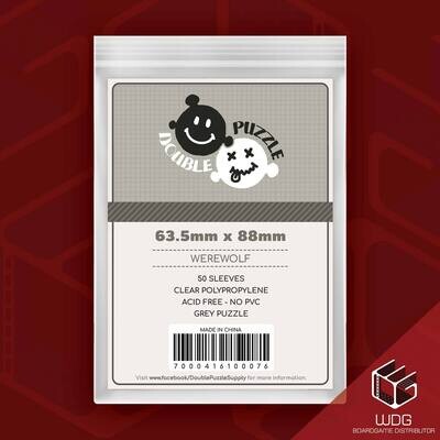 Double Puzzle Sleeve [Grey] ซองพรีเมียม สีเทา