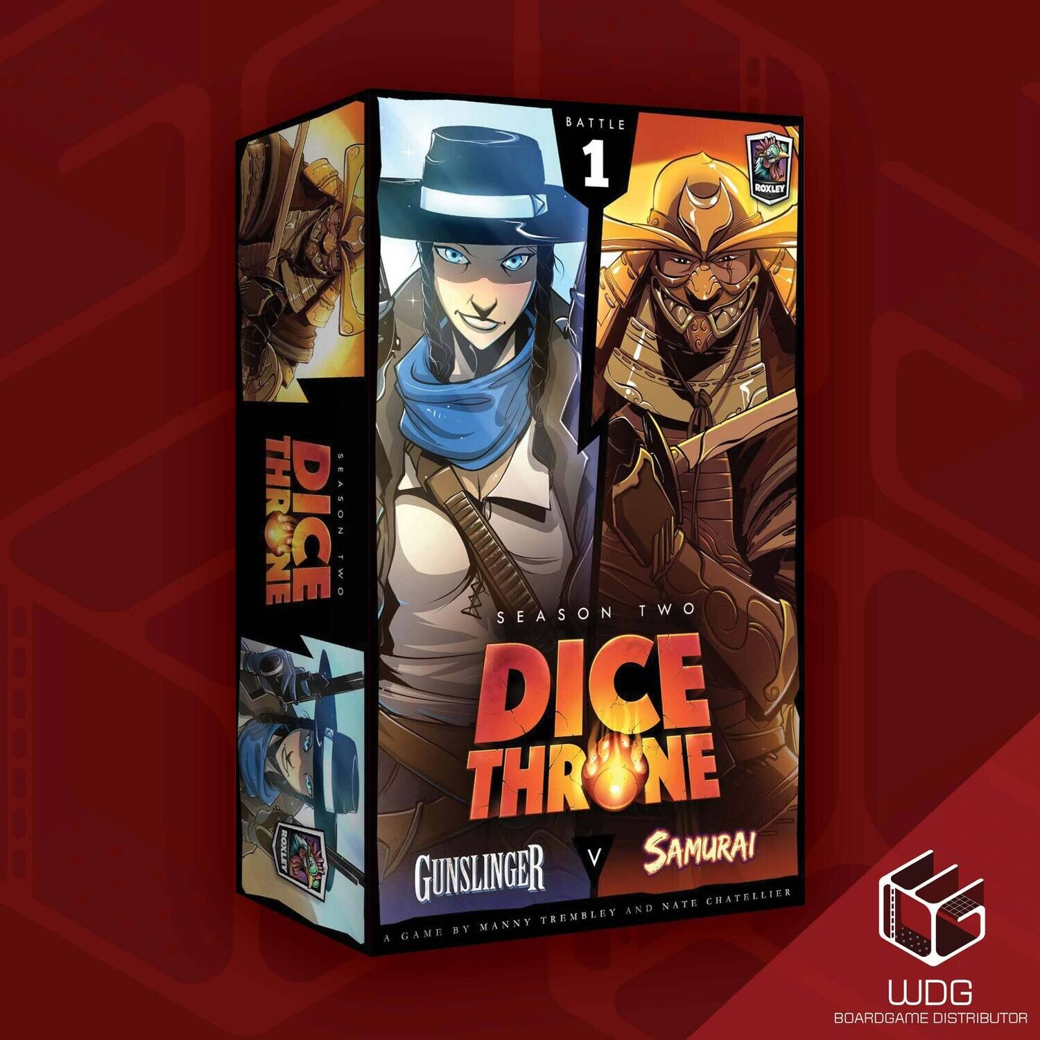 Dice Throne Season 2 Box 1 - Gunslinger v Samurai