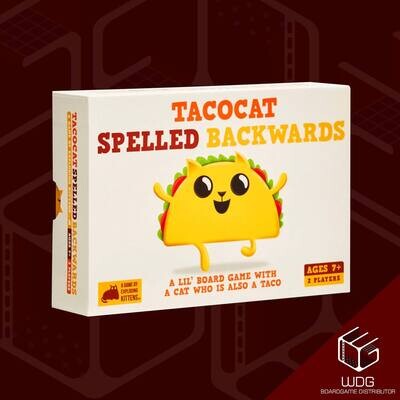Exploding Kittens Tacocat Spelled Backwards