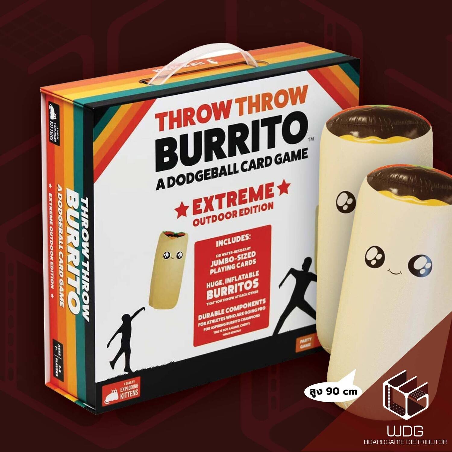 Exploding Kittens Throw Throw Burrito - Extreme Outdoor Edition