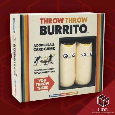 Exploding Kittens Throw Throw Burrito
