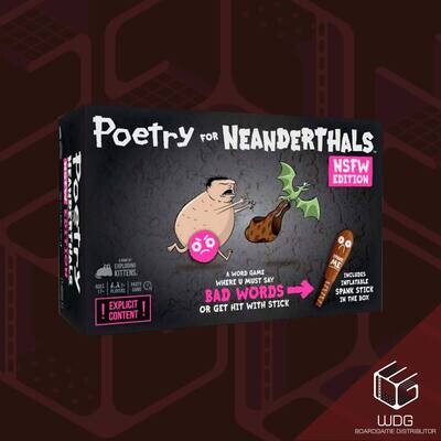 Exploding Kittens Poetry For Neanderthals NSFW