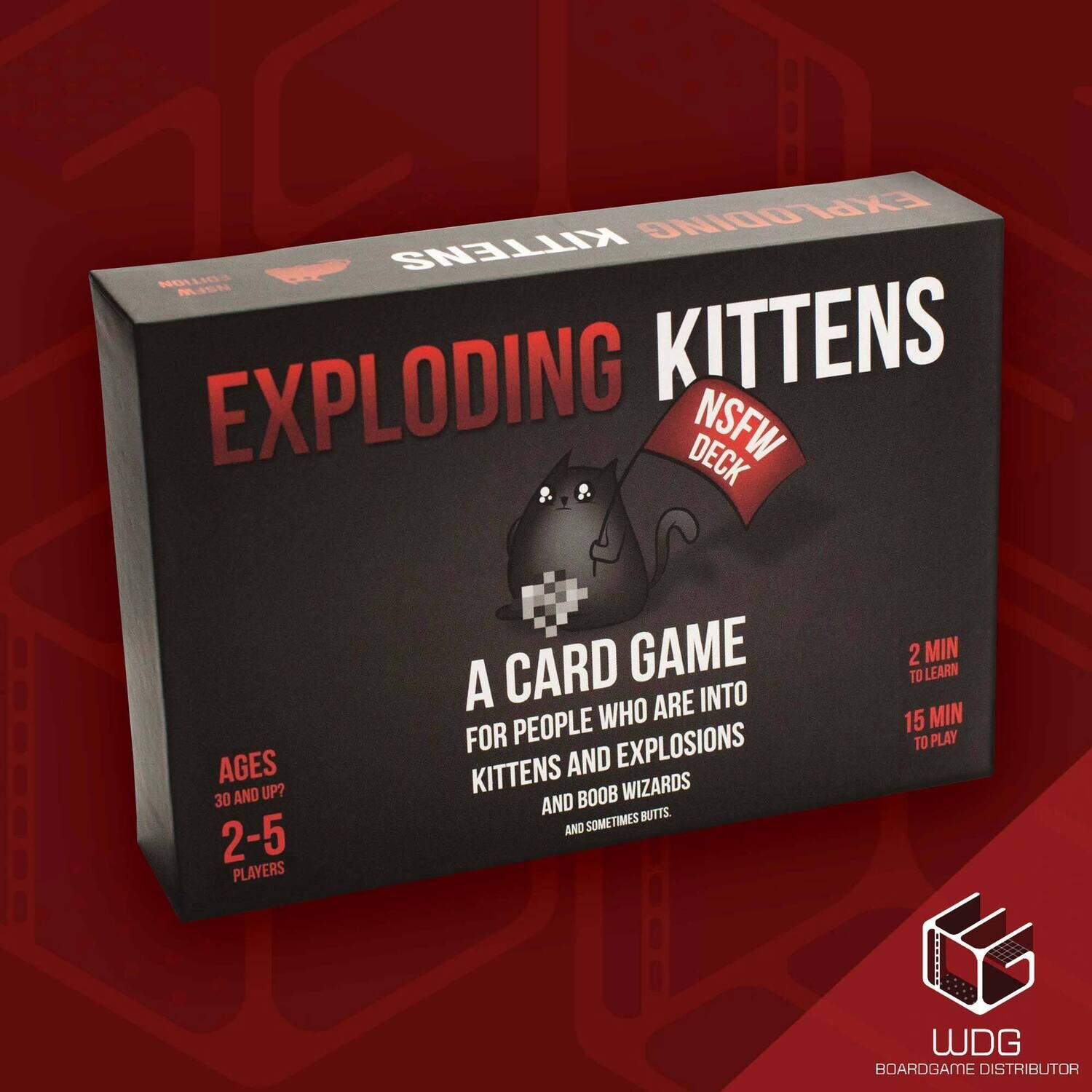 Exploding Kittens NSFW (black)