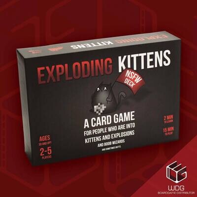Exploding Kittens NSFW (black)