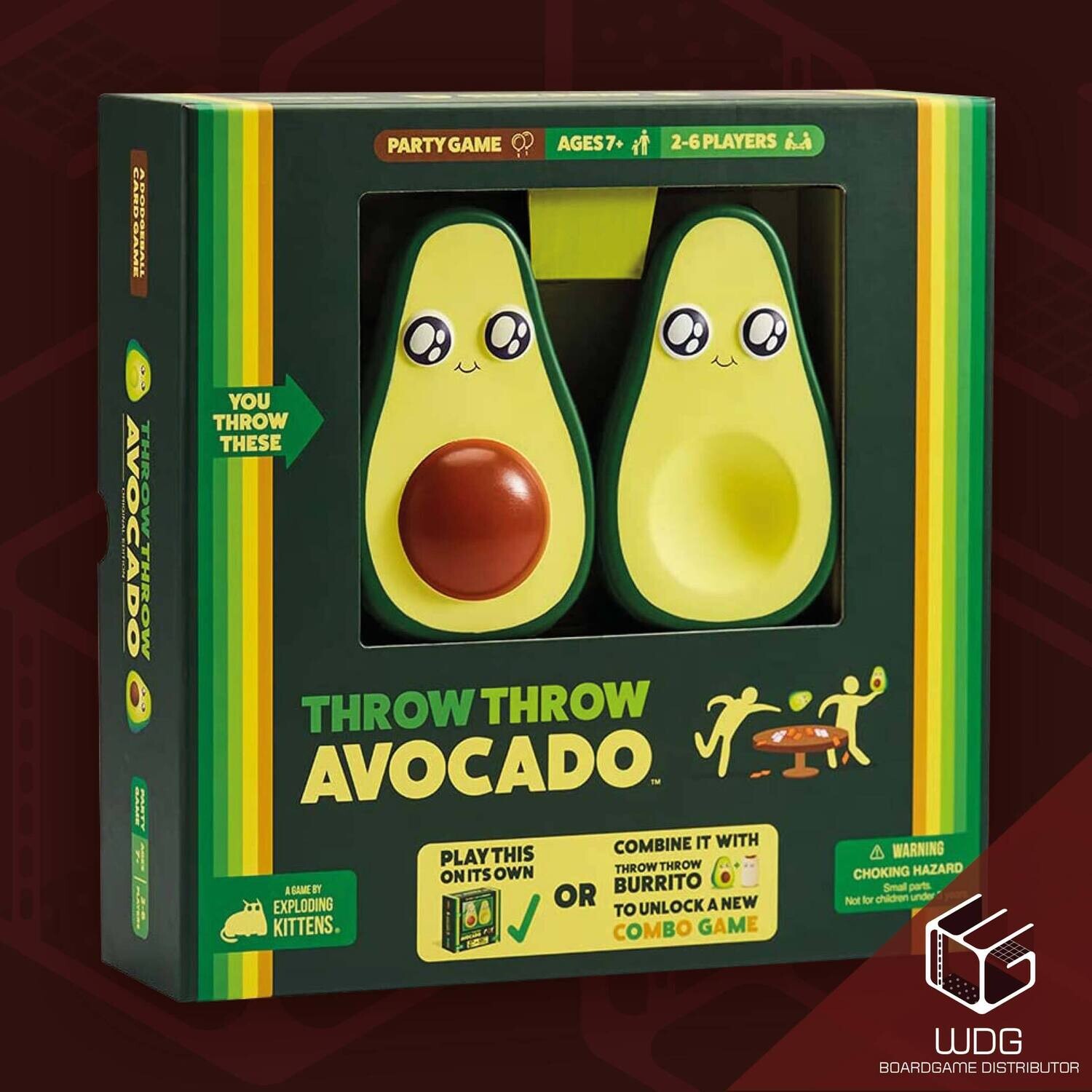 Exploding Kittens Throw Throw Avocado