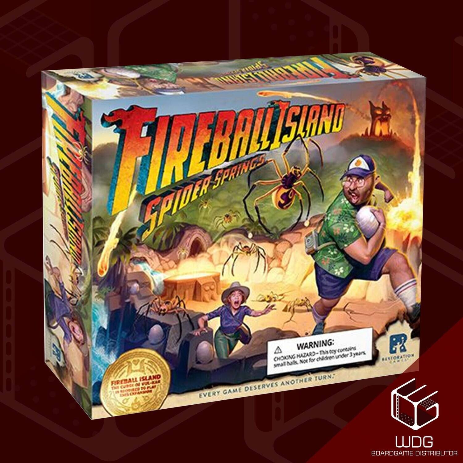 Fireball Island Spider Springs