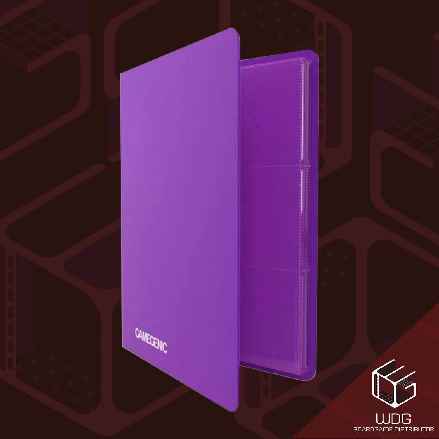 GAMEGENIC Casual Album 18-Pocket Purple