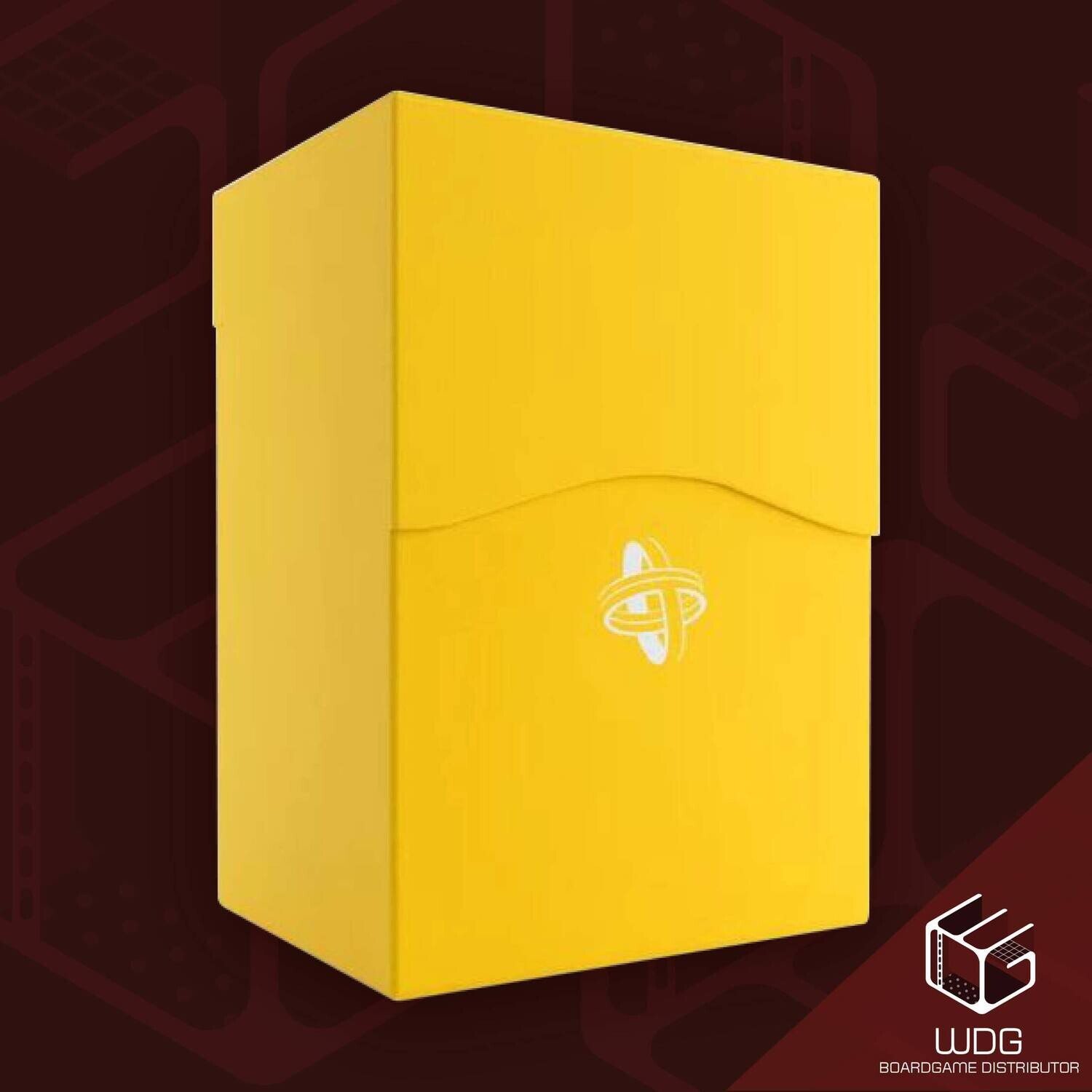 GAMEGENIC Deck Holder 80+ Yellow