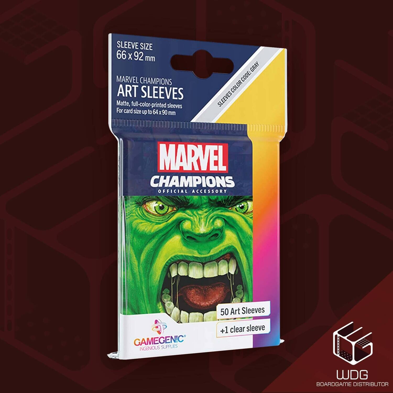 GAMEGENIC Marvel Art Sleeves Hulk