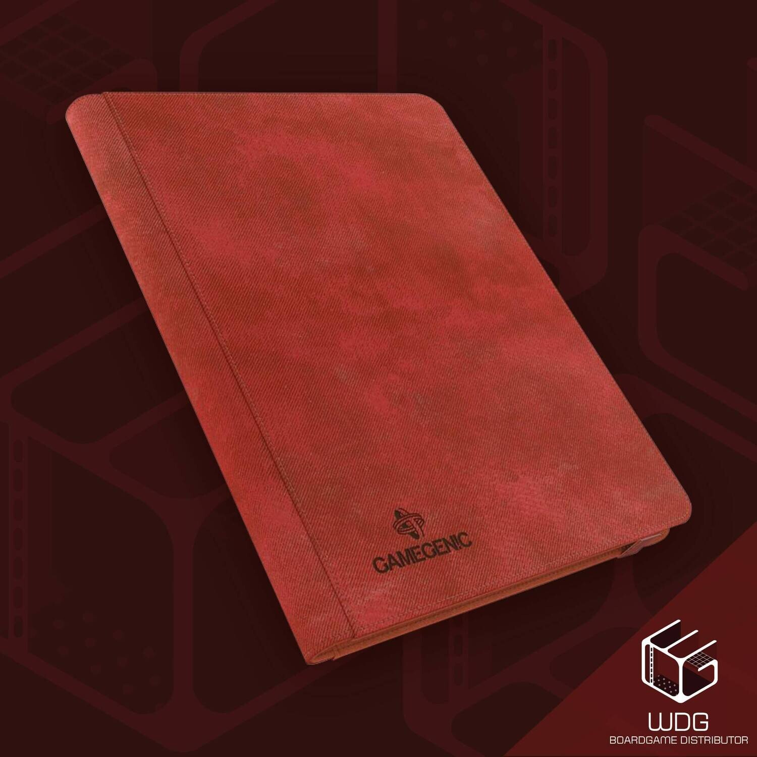 GAMEGENIC Zip-Up Album 18-Pocket Red