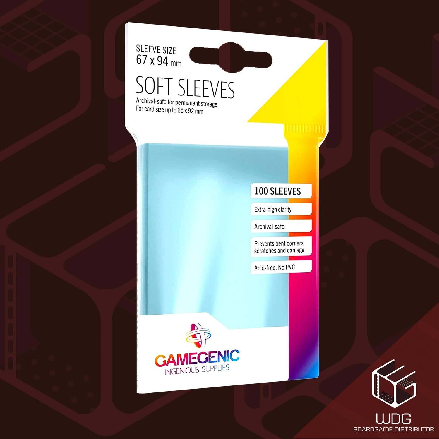 GAMEGENIC Soft Sleeves 64X94Mm (64X94mm 50)