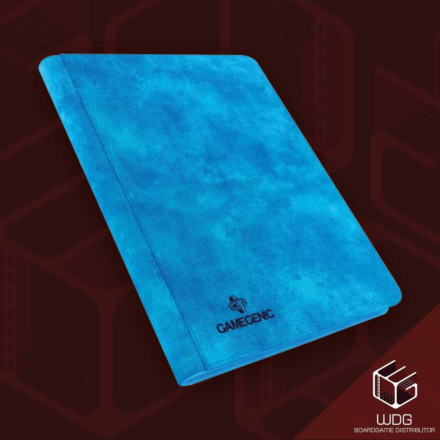 GAMEGENIC Zip-Up Album 18-Pocket Blue