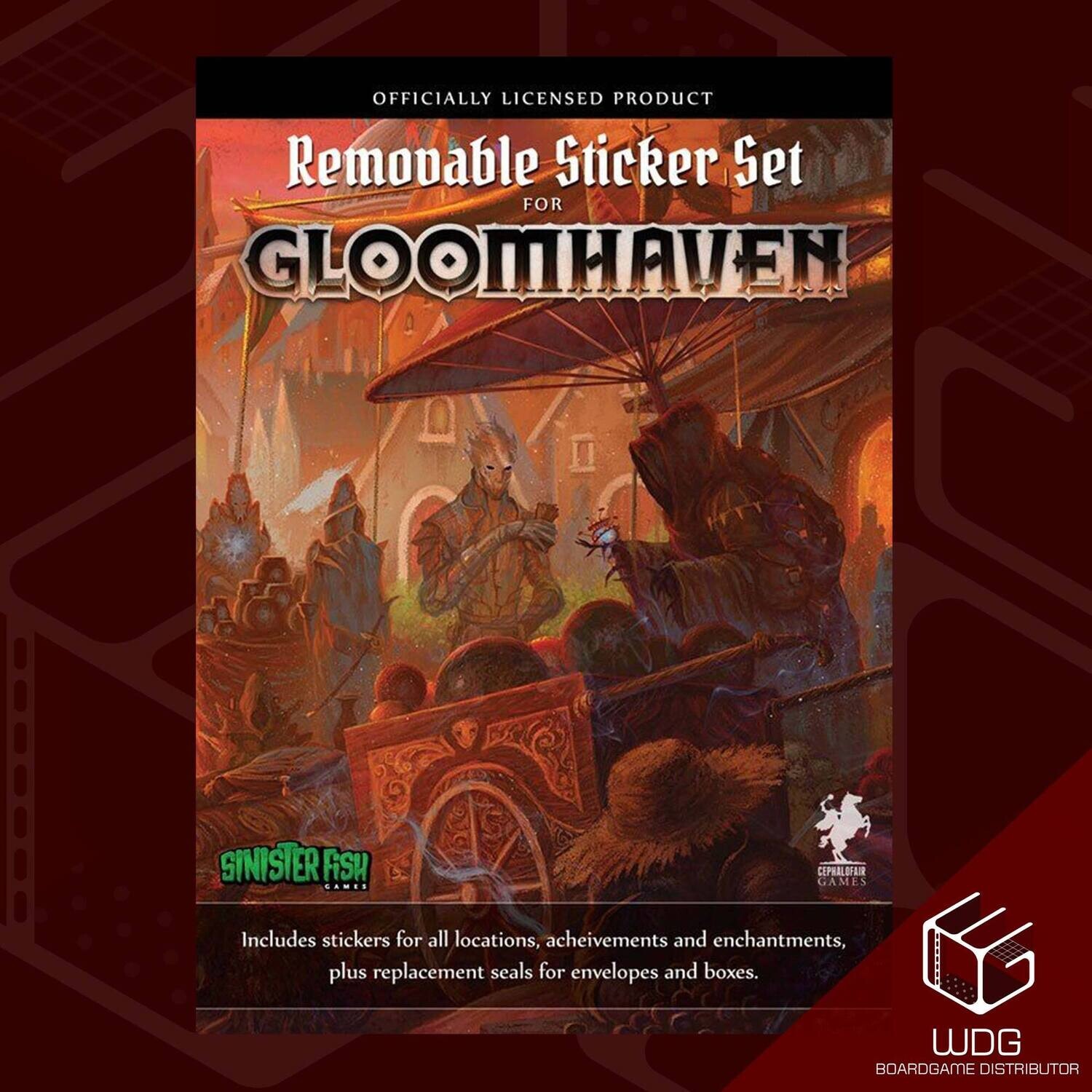Gloomhaven Removable Sticker Set