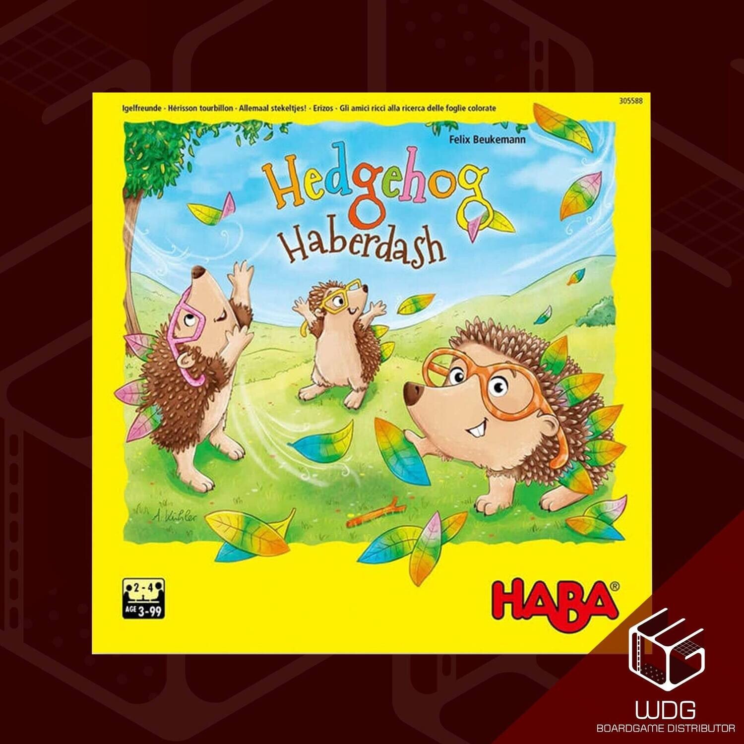 Hedgehog Haberdash ( Igelfreunde auf farberfroher Blatter suche )