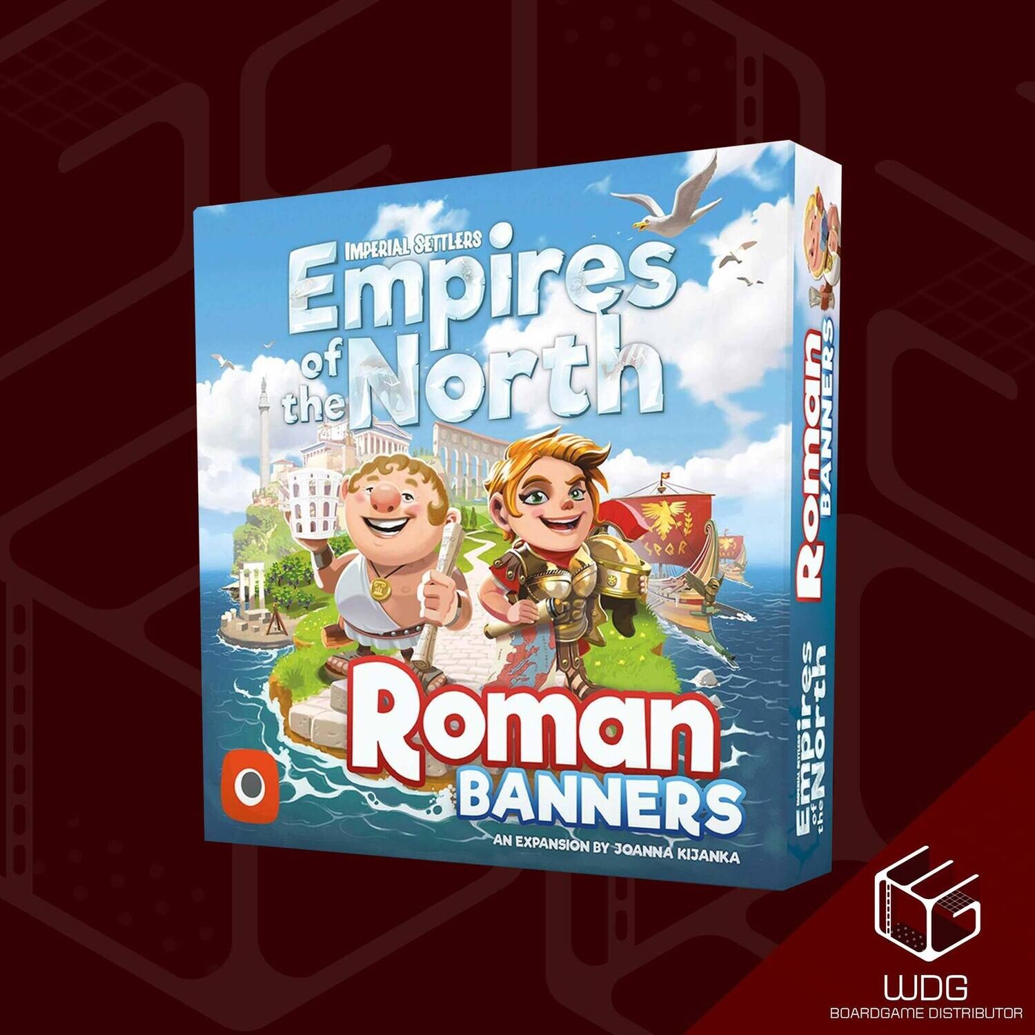 Imperial Settlers Empires of the North Roman Banners