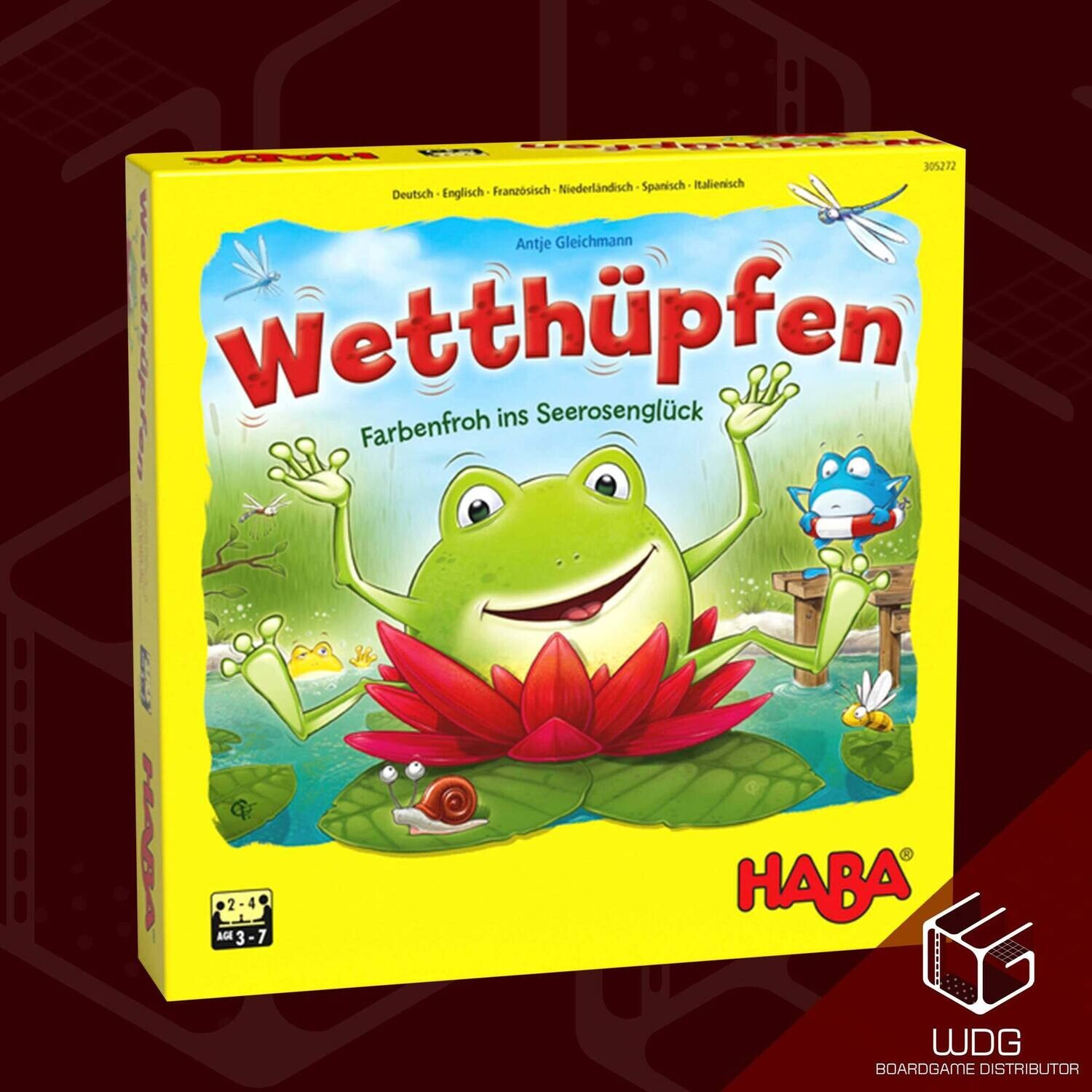 Jump Around Frog ( Wetthupfen )