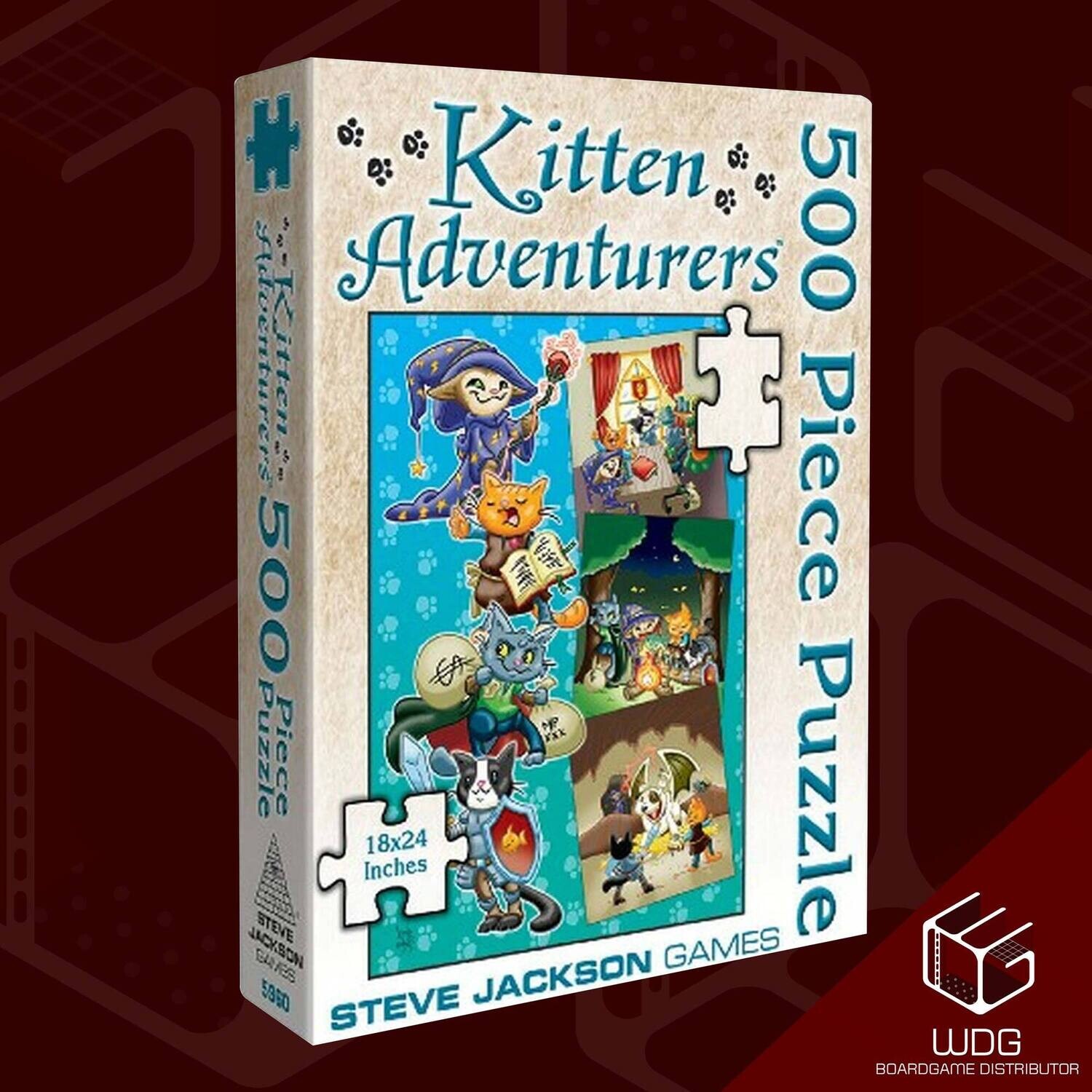 Jigsaw Kitten Adventurers 500pc Puzzle