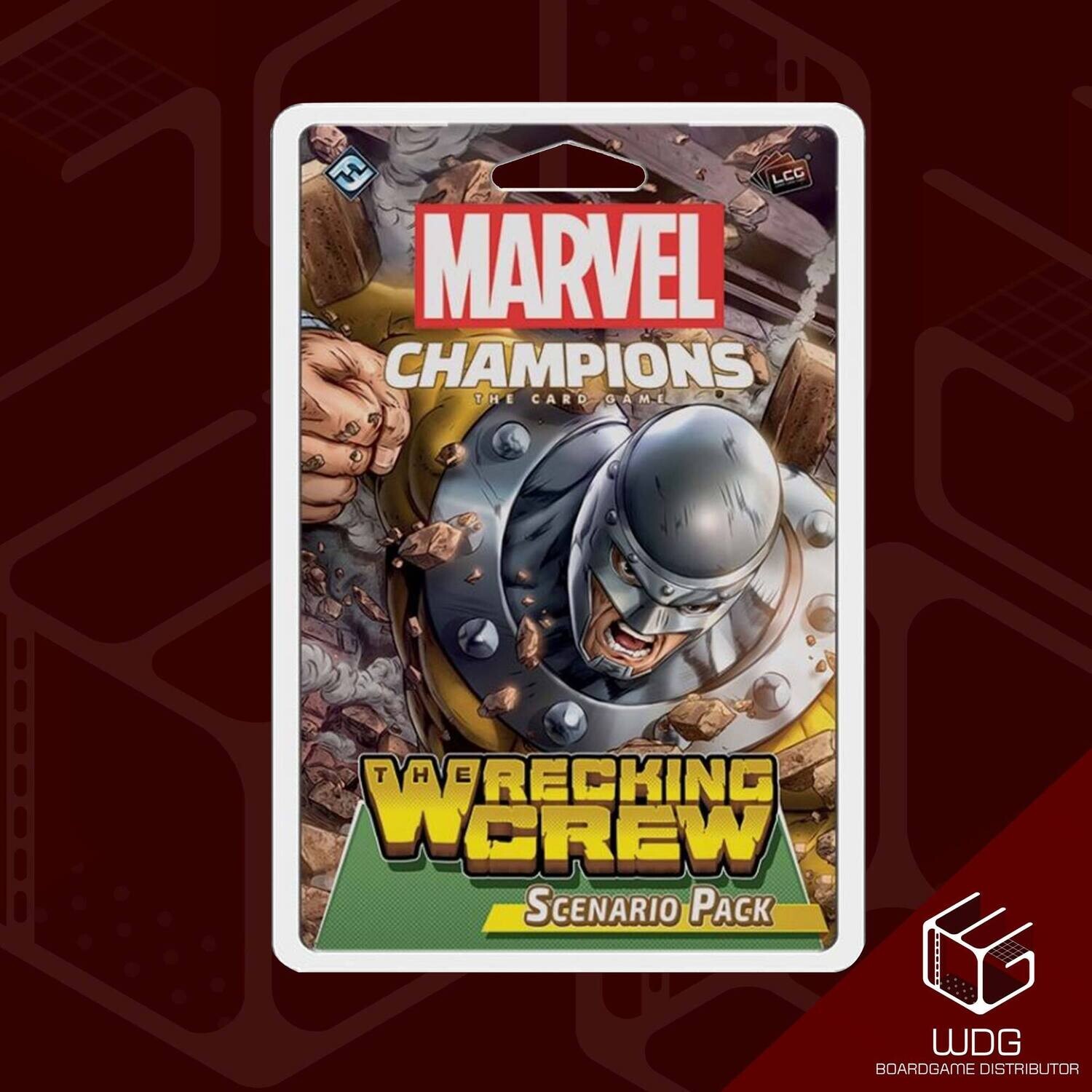 Marvel Champions The Wrecking Crew Scenario Pack
