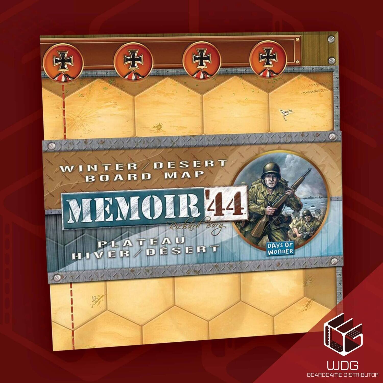 Memoir &#39;44 Winter/Desert Board Map Expansion