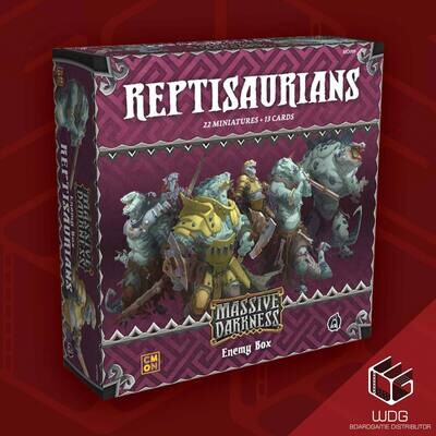 Massive Darkness: Enemy Box: Reptisaurians
