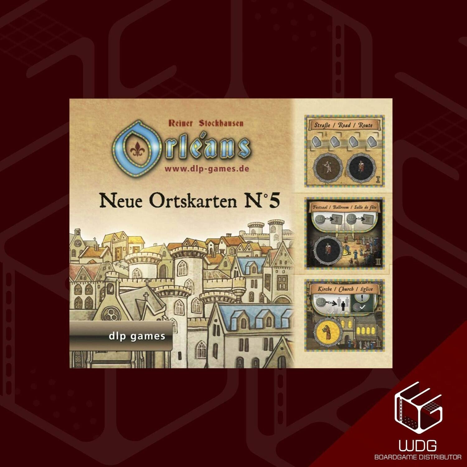 Orleans: Neue Ortskarten(New location maps) Nr.5