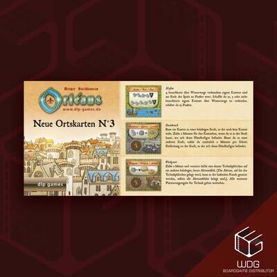 Orleans: Promo Ortskarten(location cards) Nr.3