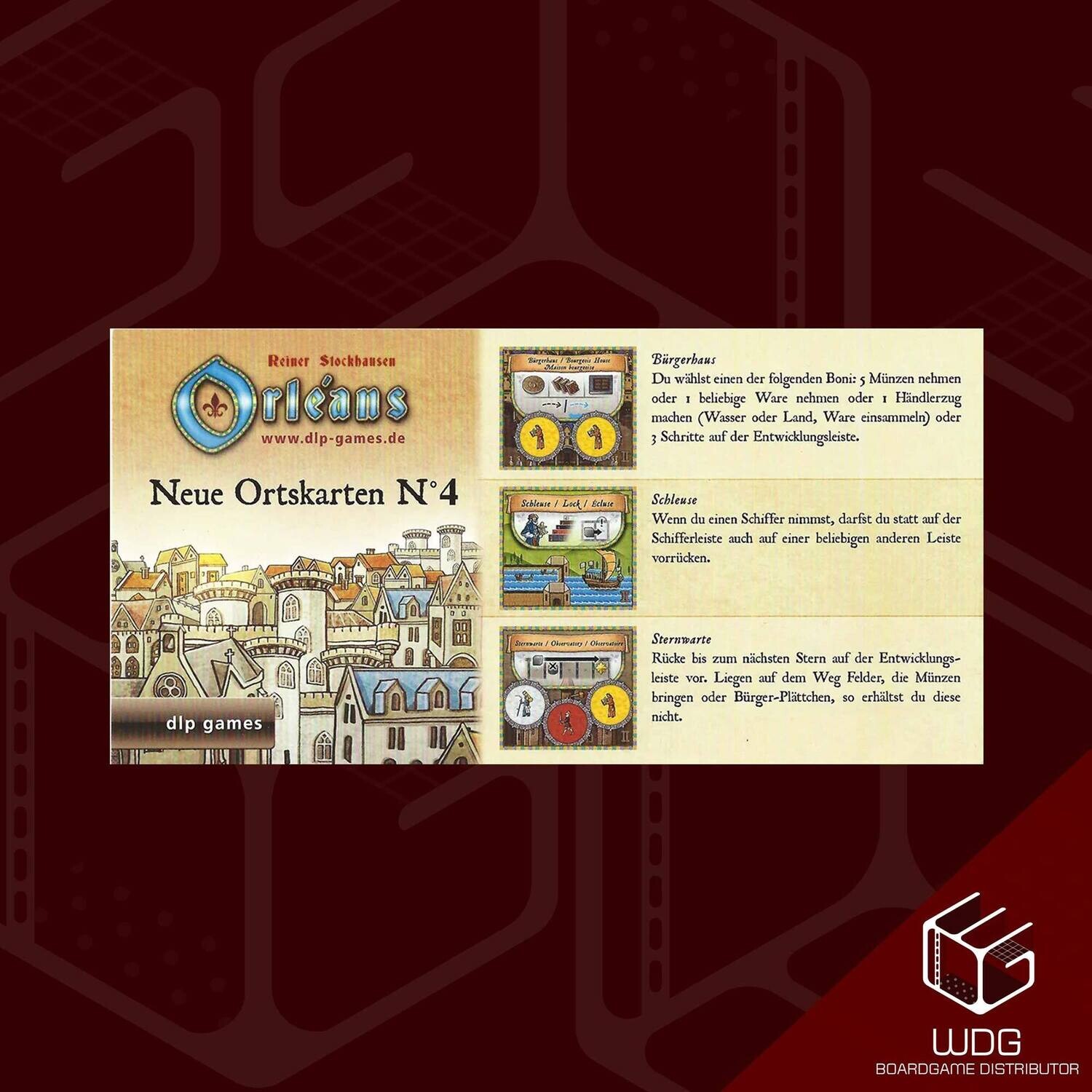 Orleans: Neue Ortskarten(New location maps) Nr.4
