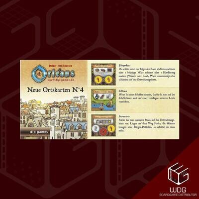 Orleans: Neue Ortskarten(New location maps) Nr.4