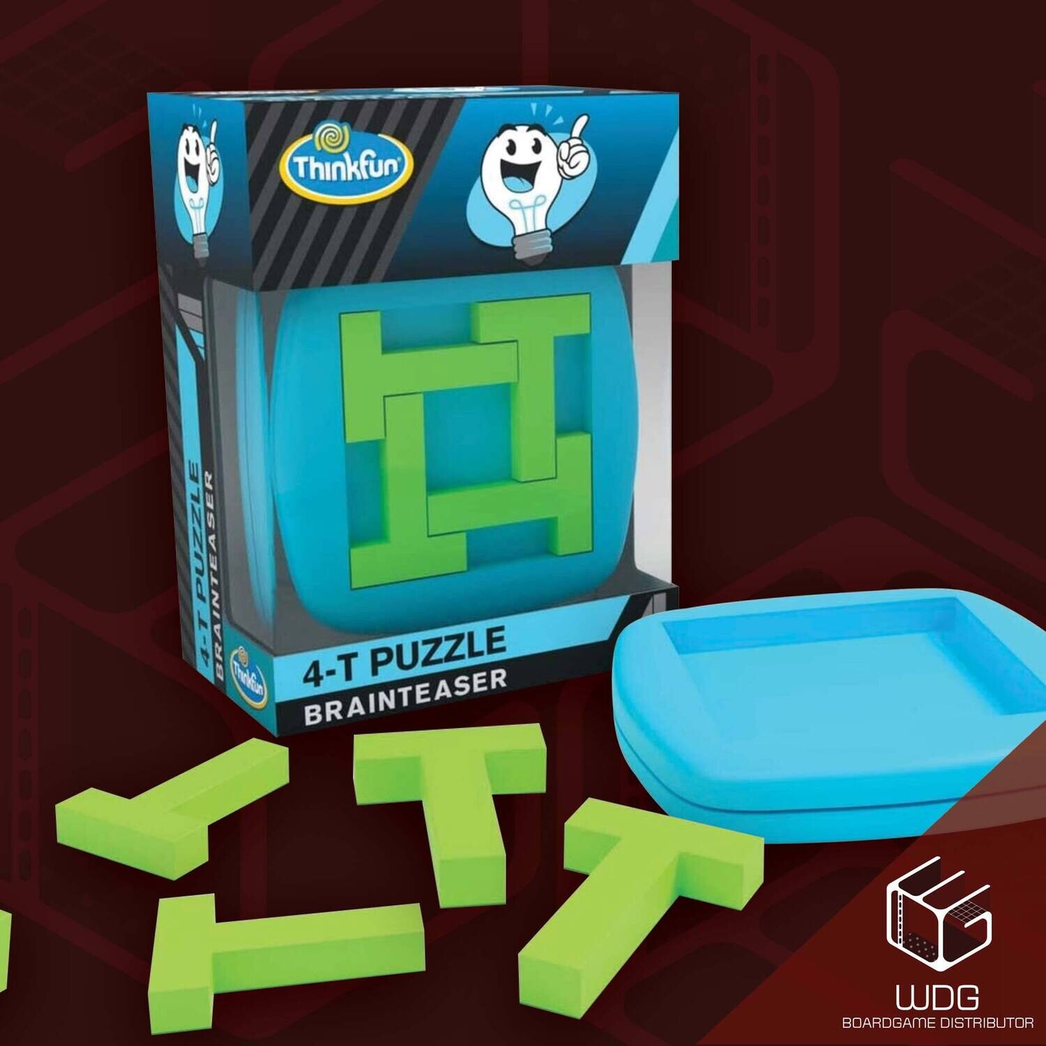 Pocket Brainteasers 4-T Puzzle