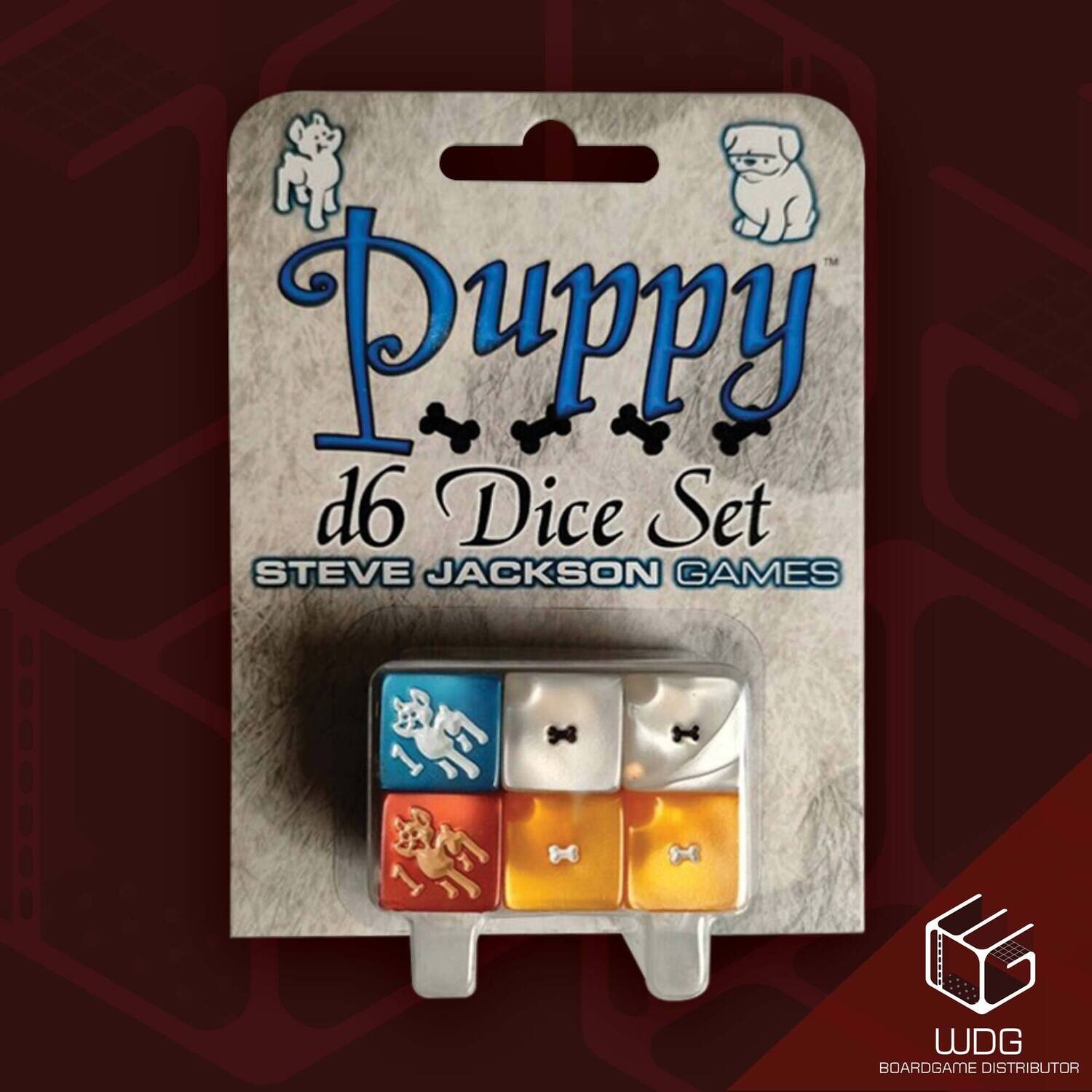 Puppy D6 Dice Set