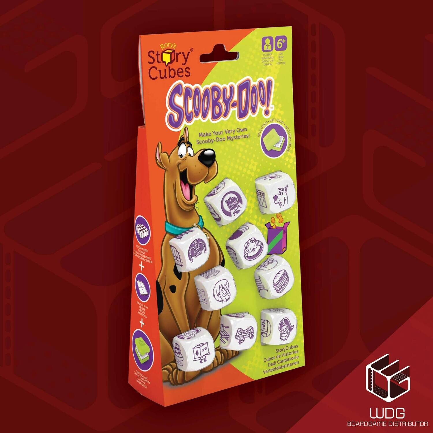Rory&#39;s Story Cubes Scooby Doo (Peg)
