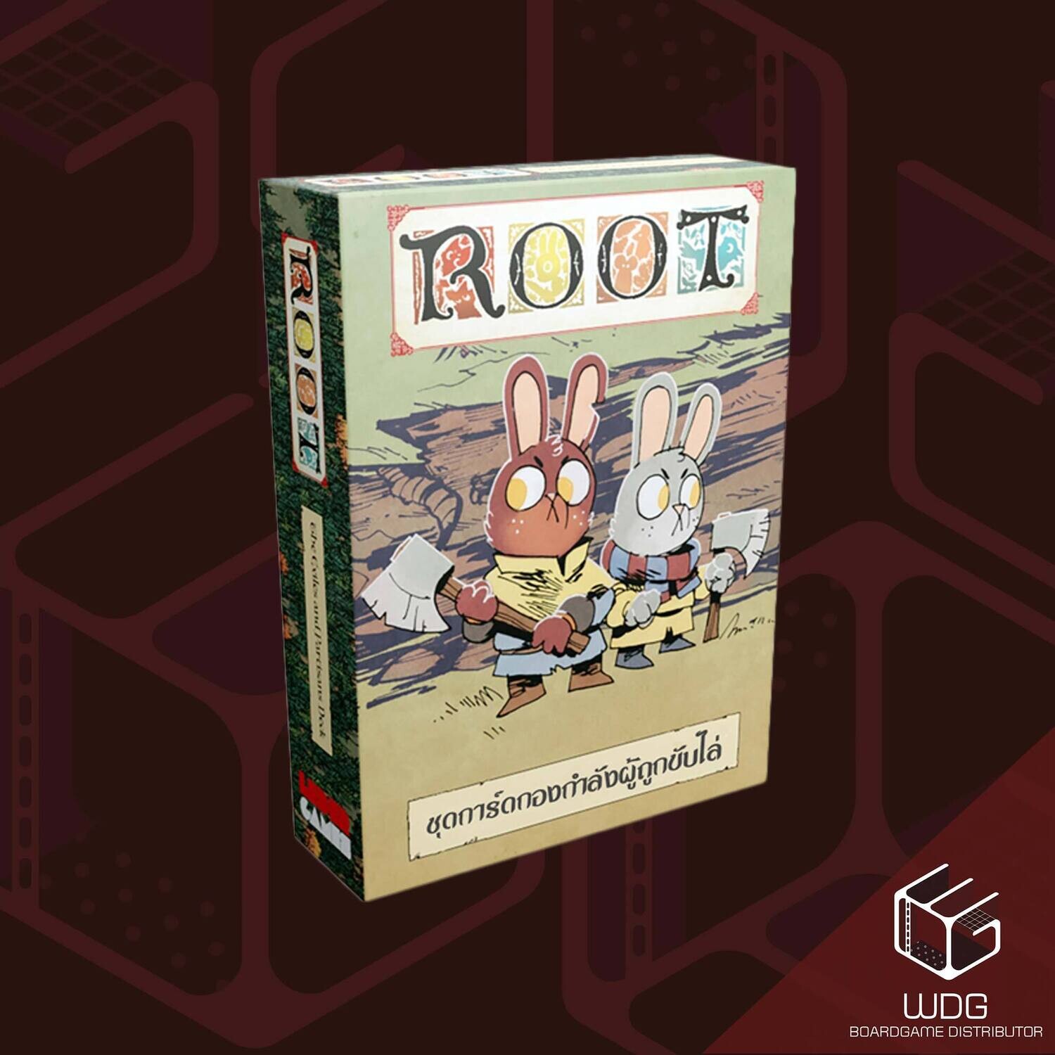 Root Exiles&amp;Partisans Deck กองกำลังผู้ถูกขับไล่ [TH]