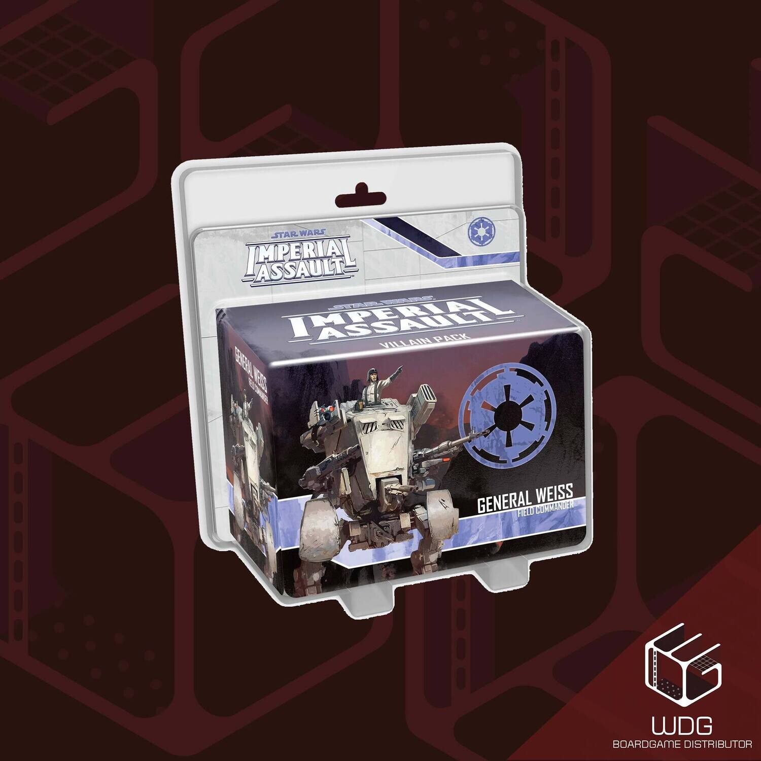 Star Wars Imperial Assault General Weiss Villain Pack