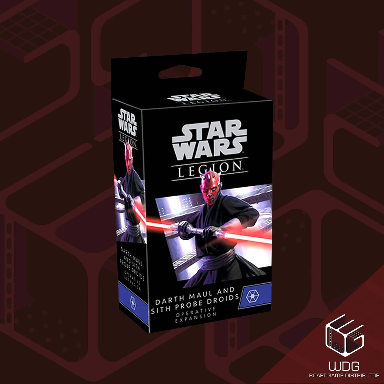 Star Wars Legion Darth Maul And Sith Probe Droids Operative EXP