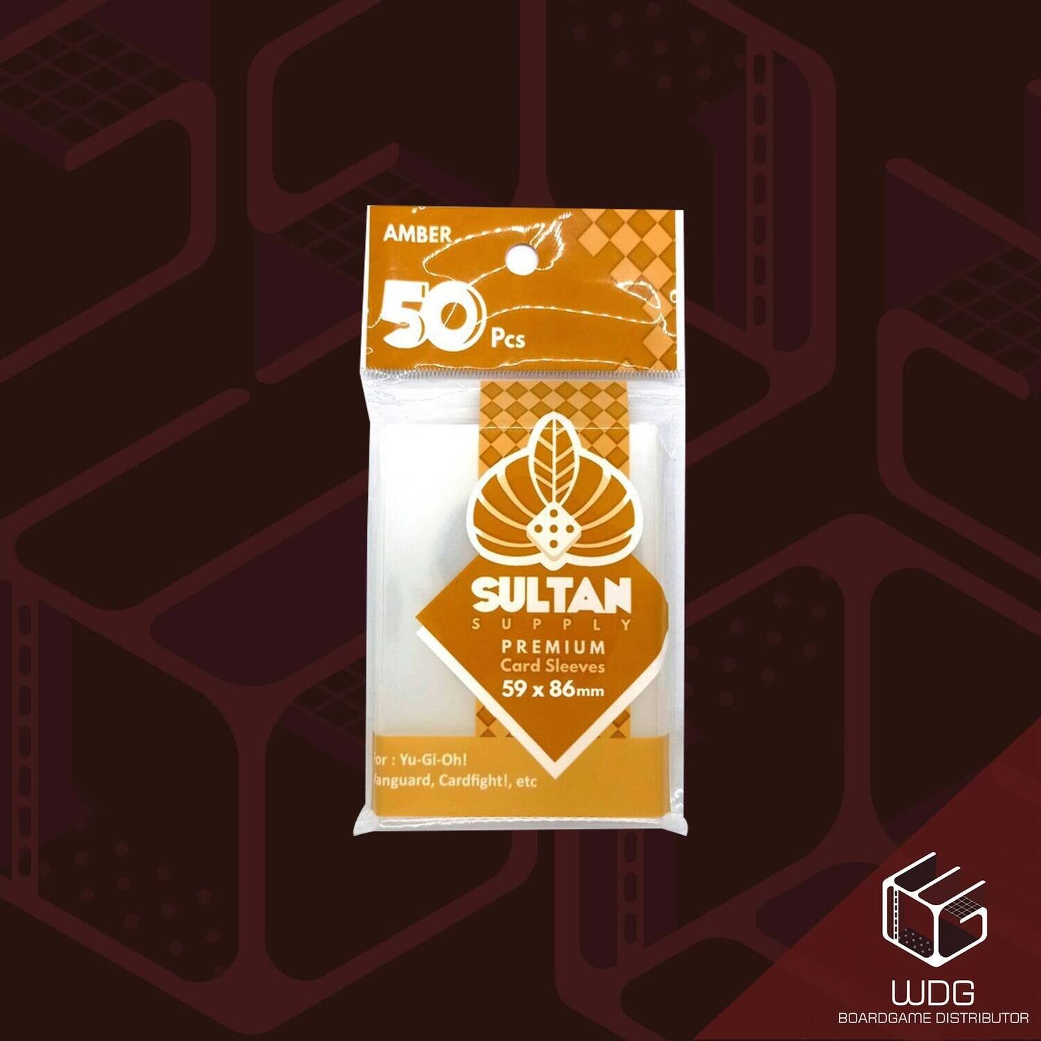 Sultan Supply: 50pcs 55 X 86mm (57x88) (KPOP) 90 micron Sleeves
