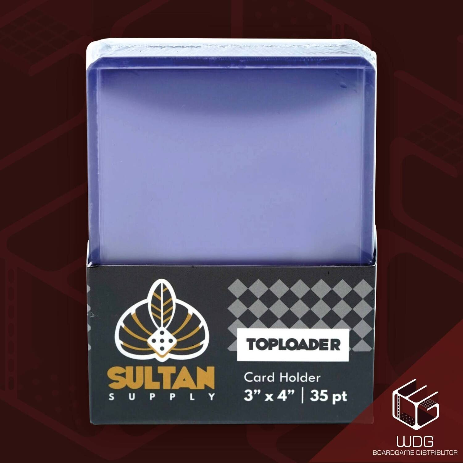 Sultan Supply 25 Pcs Clear Regular Toploader