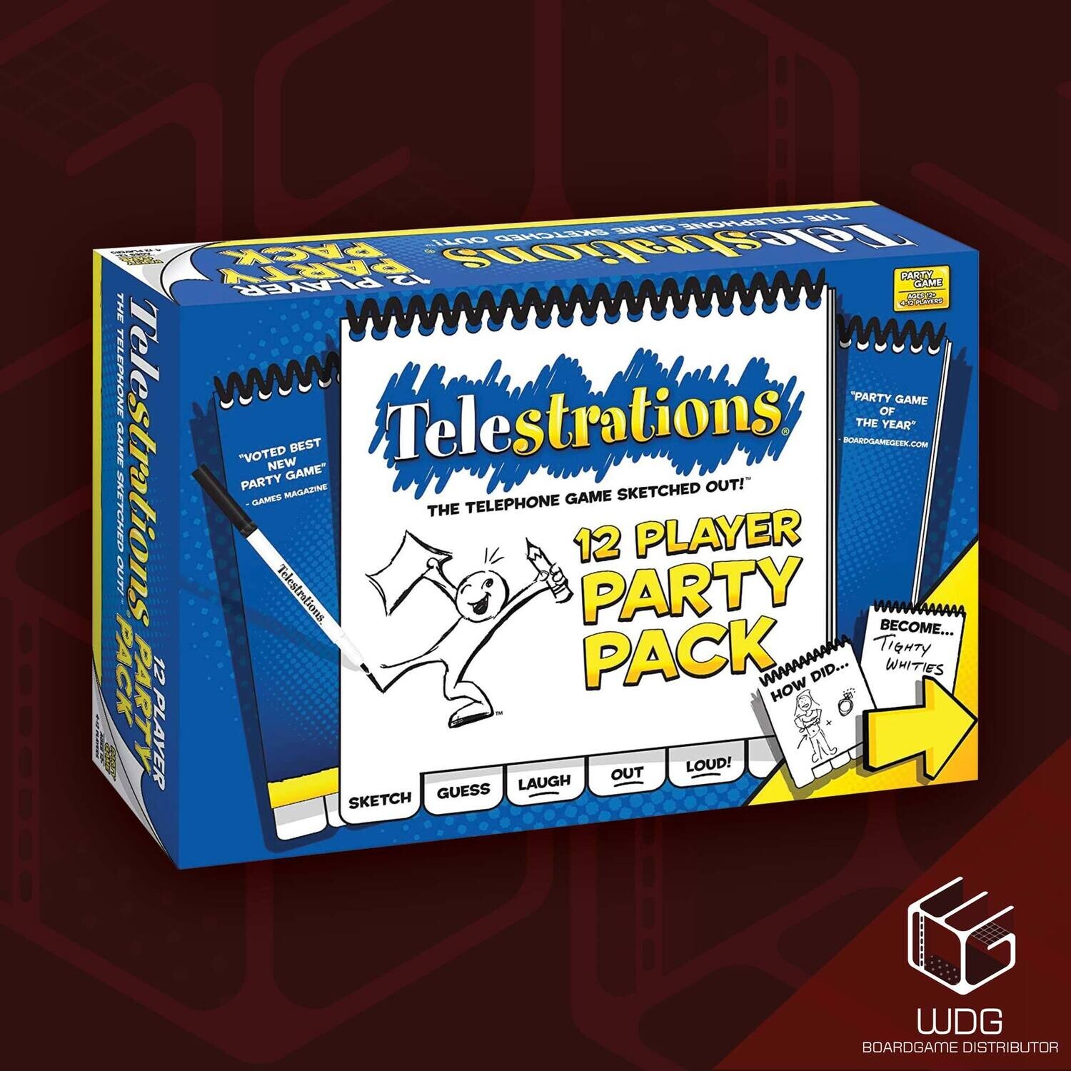 Telestrations: Party Pack (12 Players)