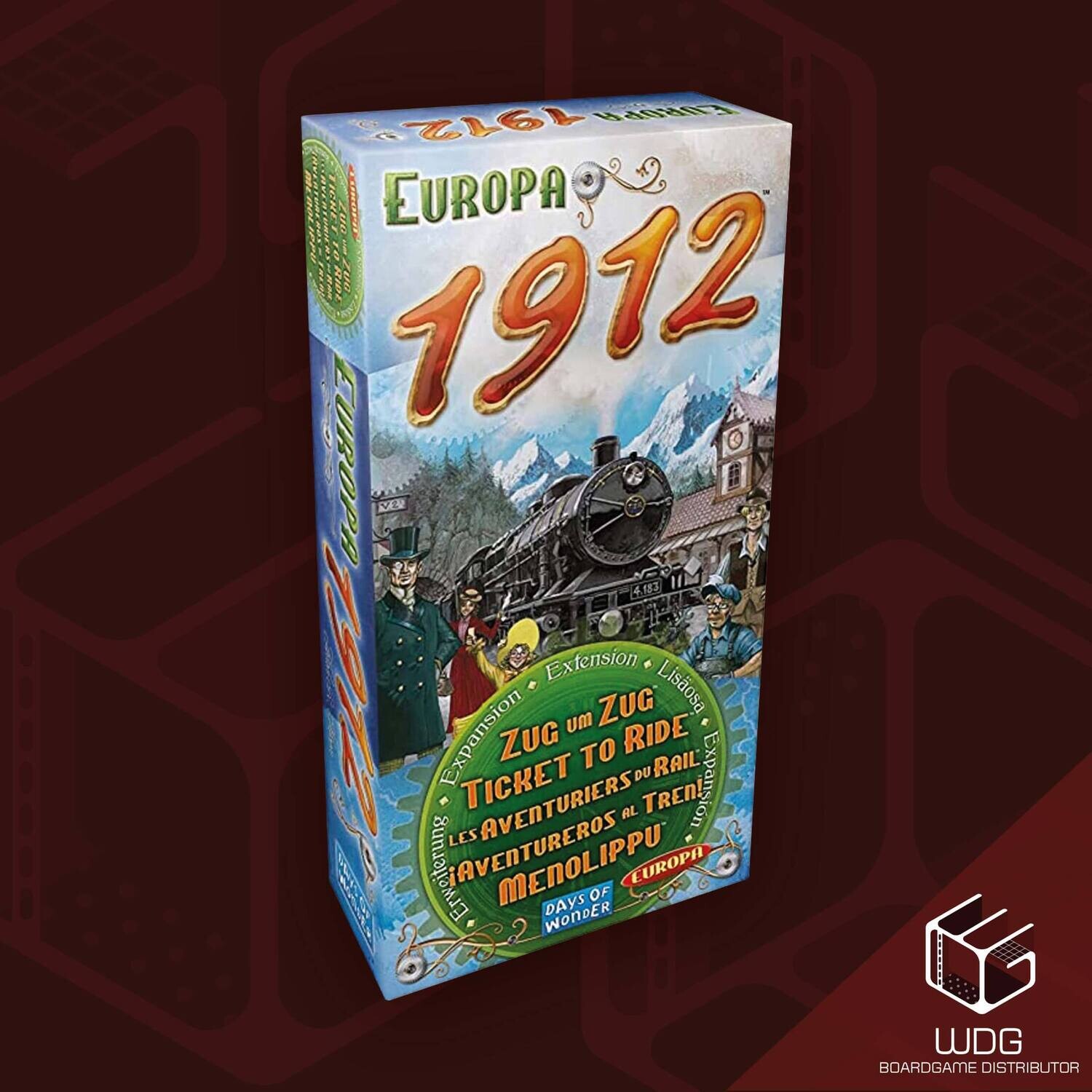 Ticket To Ride Europa 1912 EXP