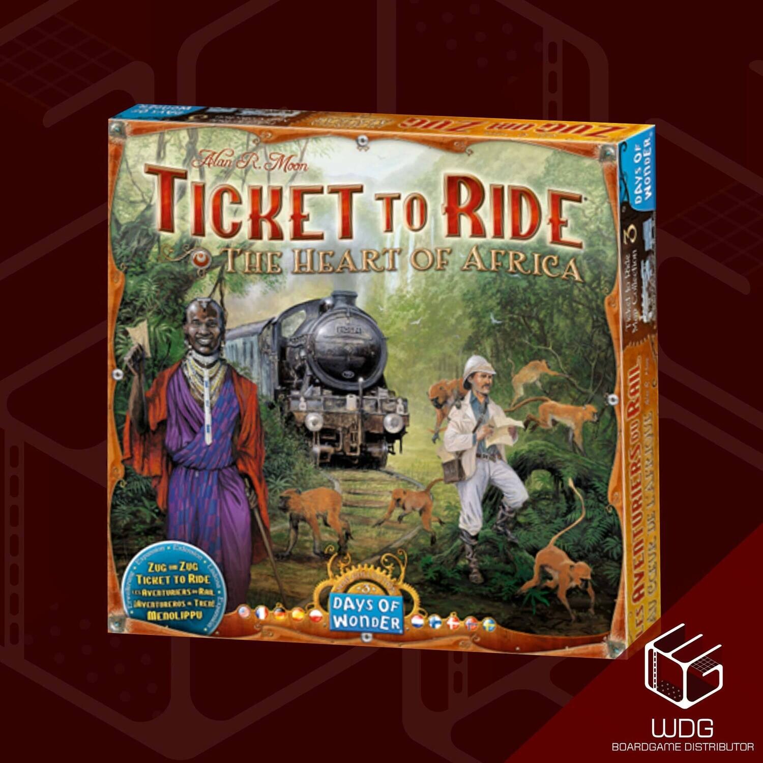 Ticket to Ride Africa Map #3