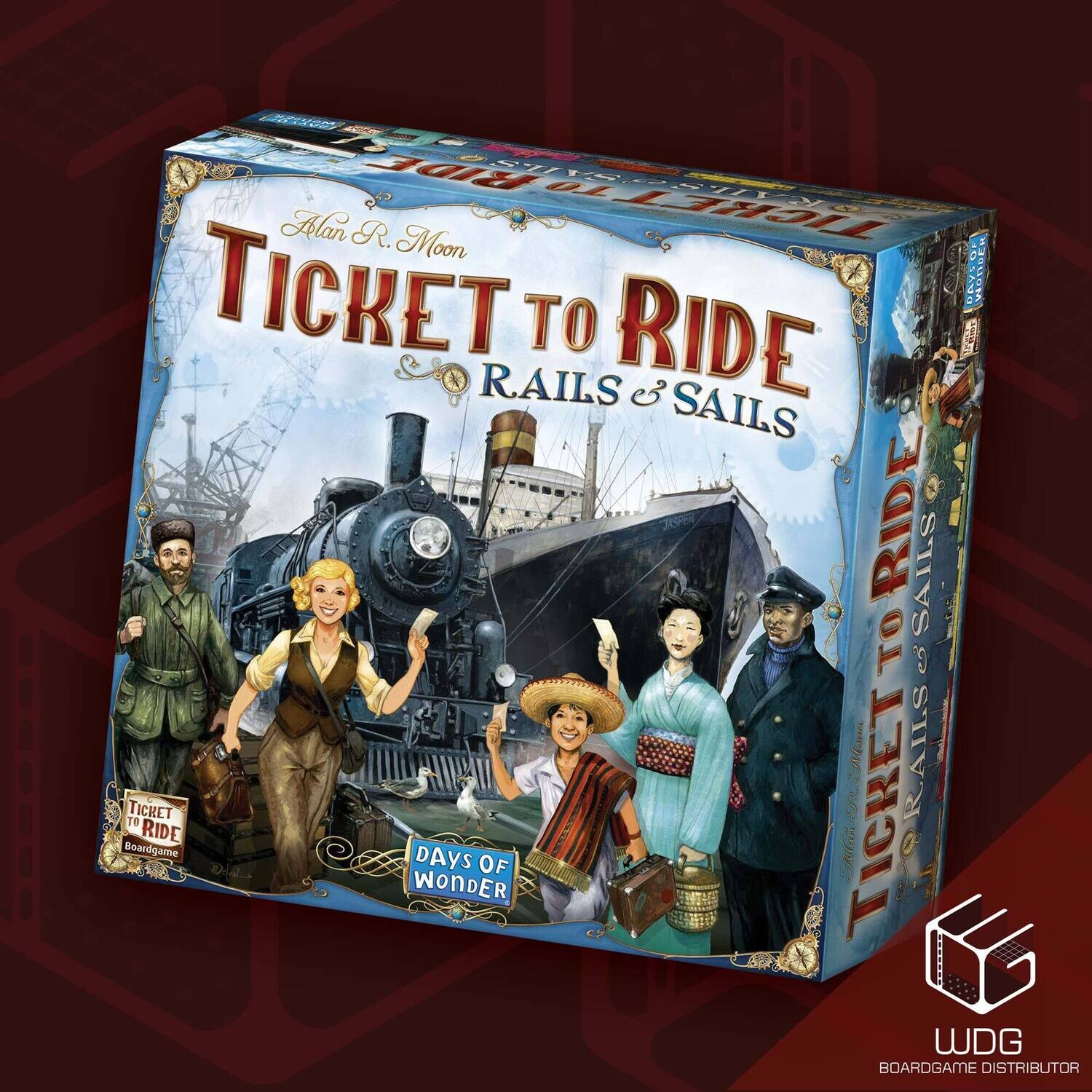 Ticket to Ride Rails &amp; Sails