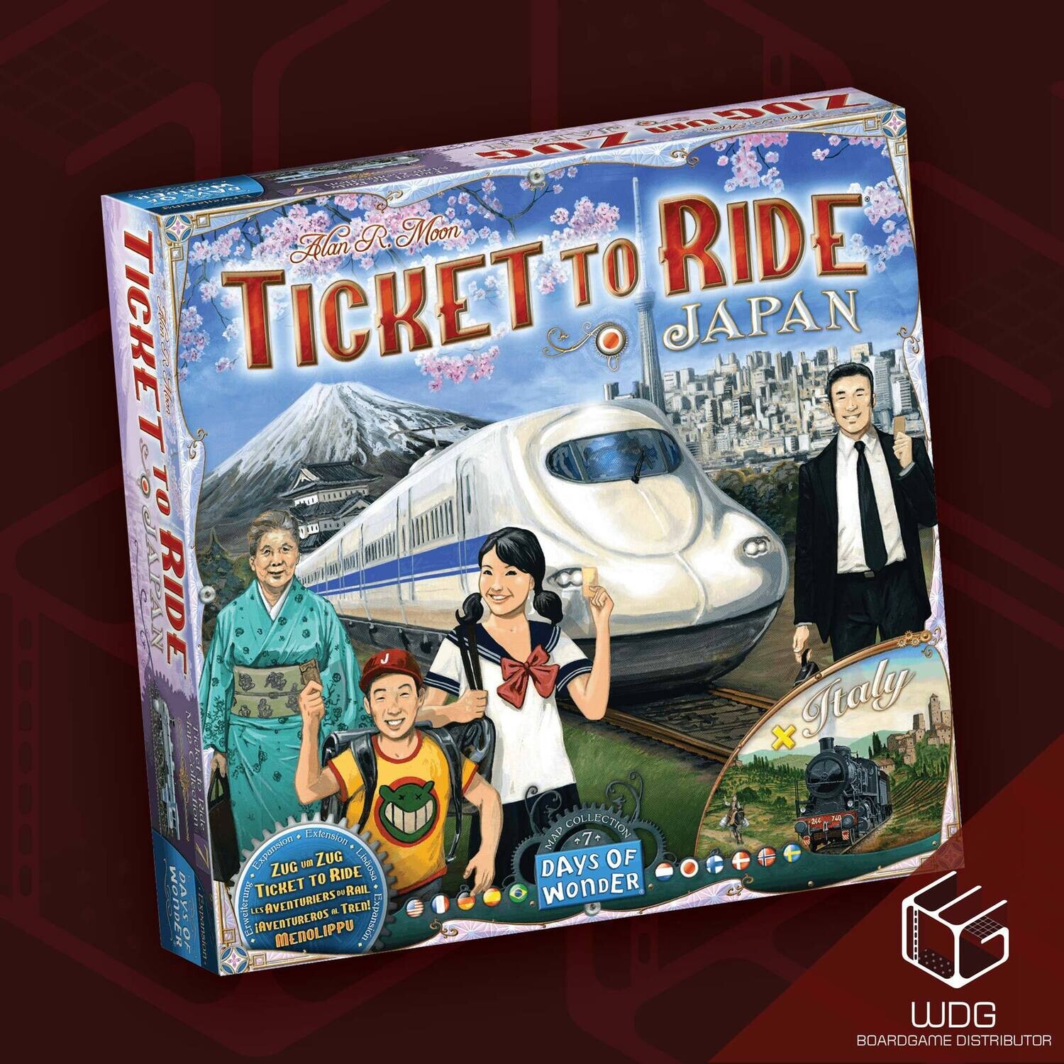 Ticket to Ride Japan &amp; Italy Map #7
