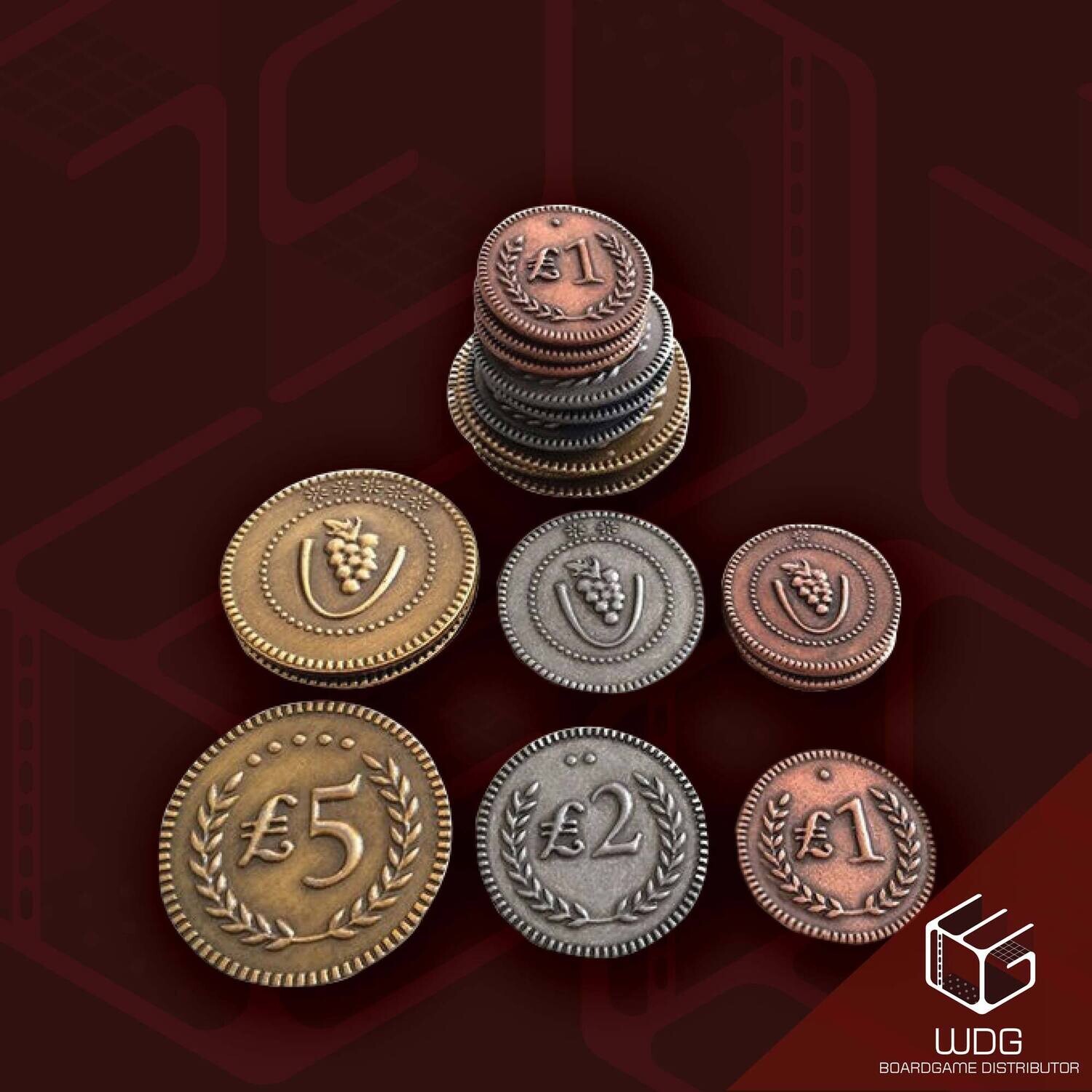 Viticulture: Metal Coins