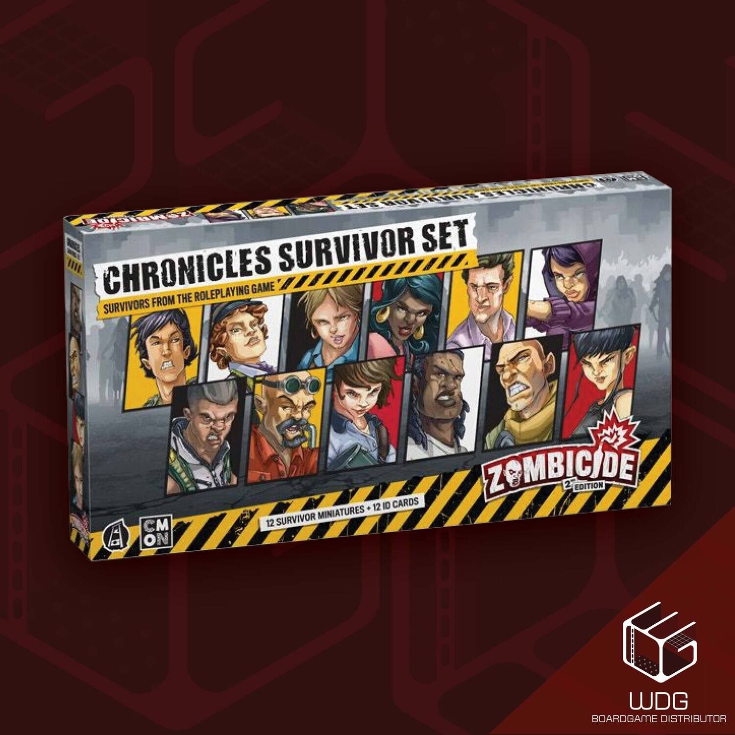 Zombicide (2nd Edition) Chronicles Survivors-Survivors from the Roleplaying Game