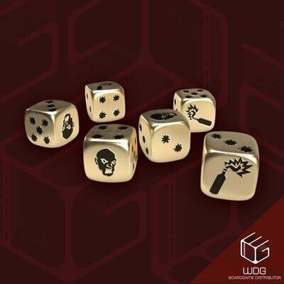 Zombicide (2nd Edition) Full Metal Dice