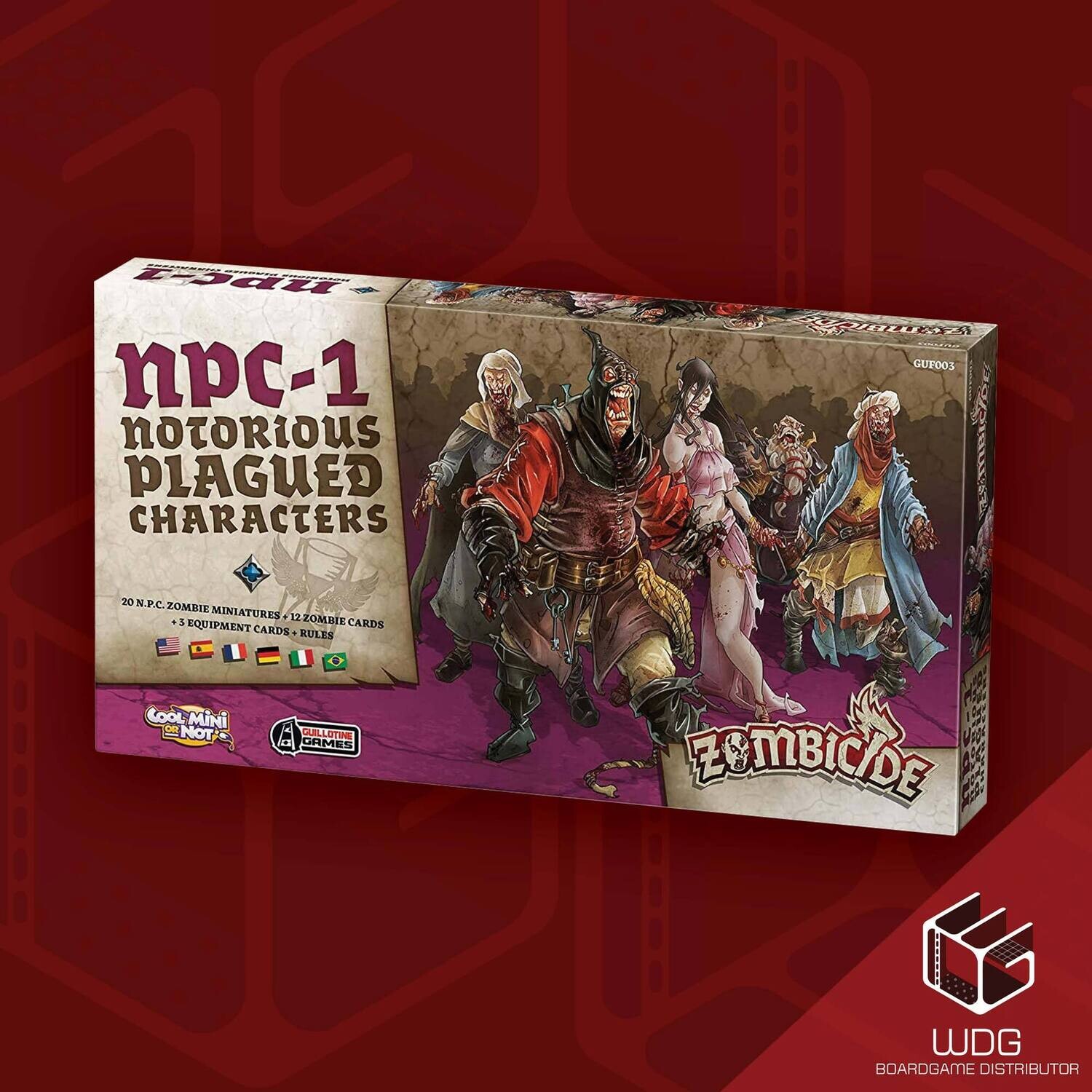 Zombicide Black Plague: N.P.C. 1